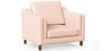Fauteuil avec Accoudoirs - Revêtu de Cuir - Mattathais image 9