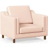 Fauteuil avec Accoudoirs - Revêtu de Cuir - Mattathais image 9