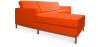 Chaiselongue Design - Cuir recouvert - Nova image 9