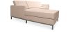 Chaiselongue Design - Cuir recouvert - Nova image 9
