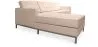 Chaiselongue Design - Cuir recouvert - Nova image 9