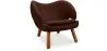 Fauteuil Revêtu de Tissu - Design Scandinave - Pelitano image 9