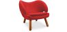 Fauteuil Revêtu de Tissu - Design Scandinave - Pelitano image 9