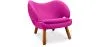 Fauteuil Revêtu de Tissu - Design Scandinave - Pelitano image 9