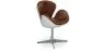 Fauteuil avec Accoudoirs - Style Aviateur - Cuir et Métal - Aviator image 9
