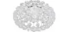 Lampe de plafond - Monture encastrée à boules de verre - 35cm - Savoni image 9