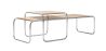 Lot de 2 tables basses - Bois et métal - Lacky image 9