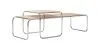 Lot de 2 tables basses - Bois et métal - Lacky image 9