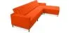 Chaise Longue Design - Revêtement en Cuir - Droite - Sama image 9