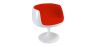 Chaise longue - Chaise design blanche - Revêtement en tissu - Geneva image 9