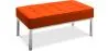 Banc Design - 2 places - Revêtement en cuir - Konel image 9