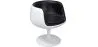 Chaise longue - Chaise design blanche - recouverte de cuir - Geneva image 9