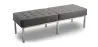Banc rembourré en polyuréthane - 3 sièges - Kannes image 9