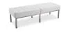 Banc rembourré en cuir - 3 places - Kannes image 9