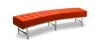 Banc Courbé - Revêtement en similicuir - Karlo image 9