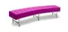 Banc Courbé - Revêtement en similicuir - Karlo image 9