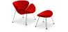 Fauteuil Design avec Repose-Pieds - Revêtement - Chunk image 9