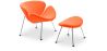 Fauteuil Design avec Repose-Pieds - Revêtement - Chunk image 9