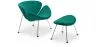 Fauteuil Design avec Repose-Pieds - Revêtement - Chunk image 9