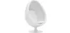 Fauteuil Design en Forme d'Oeuf - Revêtu de Tissu - Eny image 9