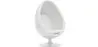 Fauteuil design en forme d'œuf - Revêtement en similicuir - Eny image 9