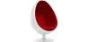 Fauteuil design en forme d'œuf - Revêtement en similicuir - Eny image 9