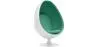 Fauteuil design en forme d'œuf - Revêtement en similicuir - Eny image 9