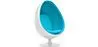 Fauteuil design en forme d'œuf - Revêtement en similicuir - Eny image 9