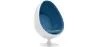 Fauteuil design en forme d'œuf - Revêtement en similicuir - Eny image 9