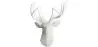 Décoration Murale - Tête de Cerf Blanc - Uka image 9