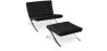 Fauteuil Design avec Repose-Pieds - Revêtement en Similicuir - Town image 9