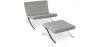 Fauteuil Design avec Repose-Pieds - Revêtement en Similicuir - Town image 9