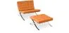 Fauteuil Design avec Repose-Pieds - Revêtement en Similicuir - Town image 9
