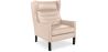 Fauteuil avec accoudoirs - Style rétro - Revêtu de cuir - Michal image 9
