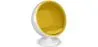  Fauteuil design boule - Tissu rembourré - Batton image 9