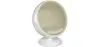  Fauteuil design boule - Tissu rembourré - Batton image 9