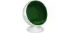  Fauteuil design boule - Tissu rembourré - Batton image 9