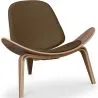 Fauteuil design - Fauteuil scandinave - Revêtement en similicuir - Lucy image 9