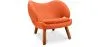 Fauteuil Revêtu de Tissu - Design Scandinave - Pelitano image 9