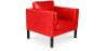 Fauteuil avec accoudoir - Revêtu de cuir - Betzalel image 9