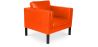 Fauteuil avec accoudoir - Revêtu de cuir - Betzalel image 9