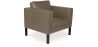 Fauteuil avec accoudoir - Revêtu de cuir - Betzalel image 9