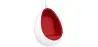  Fauteuil Suspendu Design Oeuf - Tissu Rembourré - Eny image 9