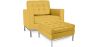 Fauteuil Design avec Repose-Pieds - Revêtement en Similicuir - Konel image 9