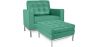 Fauteuil Design avec Repose-Pieds - Revêtement en Similicuir - Konel image 9