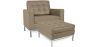 Fauteuil Design avec Repose-Pieds - Revêtement en Similicuir - Konel image 9