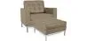 Fauteuil Design avec Repose-Pieds - Revêtement en Similicuir - Konel image 9