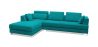 Chaise longue avec 3 places - Tissu d'ameublement - Boretti image 9