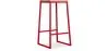 Tabouret design industriel - bois et métal - 76cm - Big Boy image 9