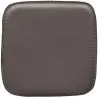 Coussin magnétisé pour tabouret carré - simili cuir - Stylix image 9